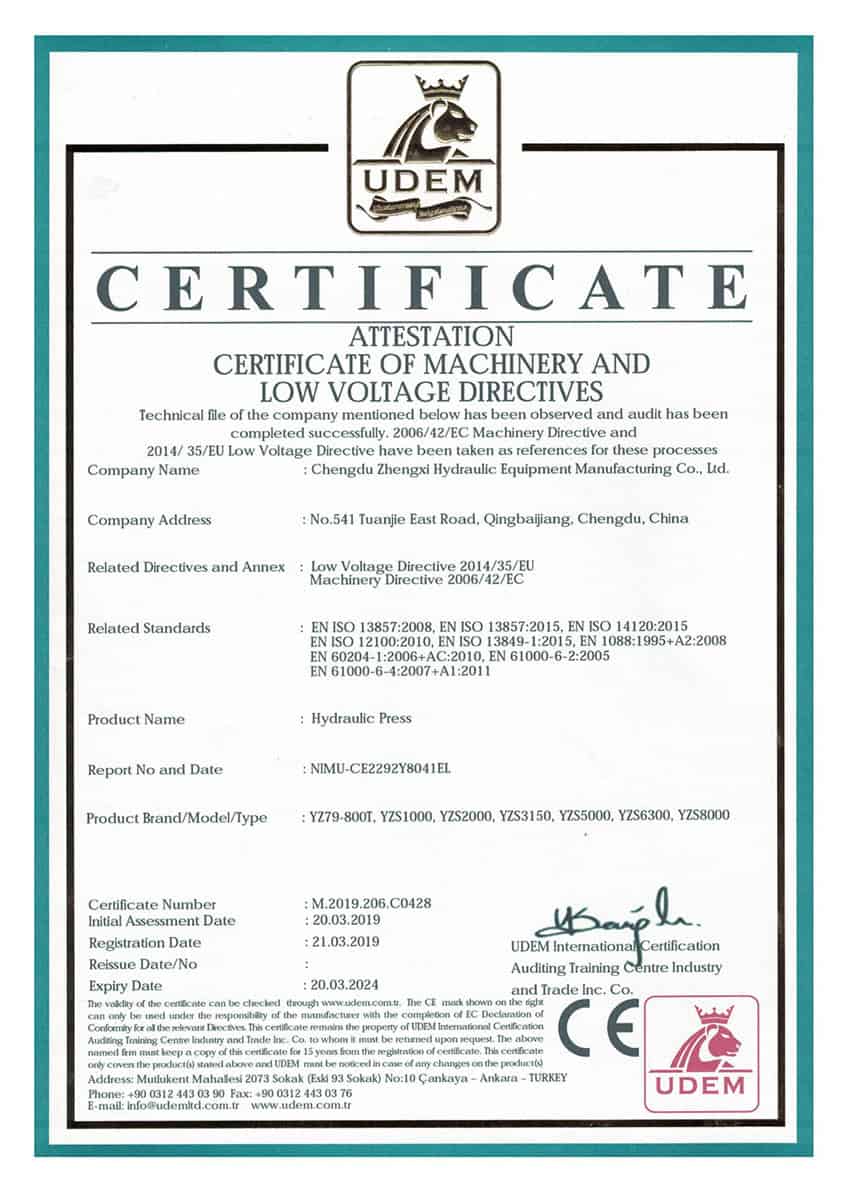 international CE certificate-1