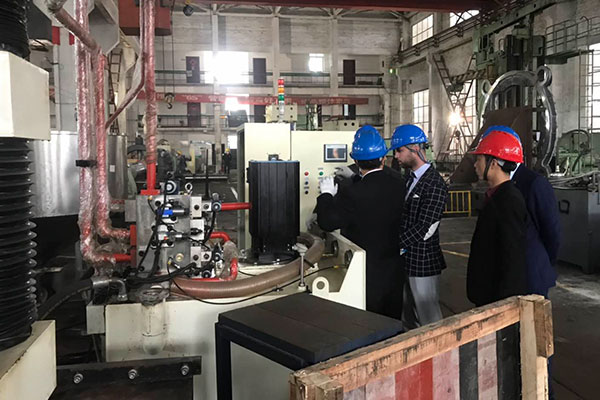 Turkish Customers Buy Cold Forging Hydraulic Equipment