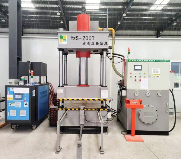 Operation Of The Hydraulic Press Zhengxi