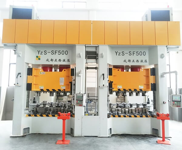 500T h frame hydraulic press