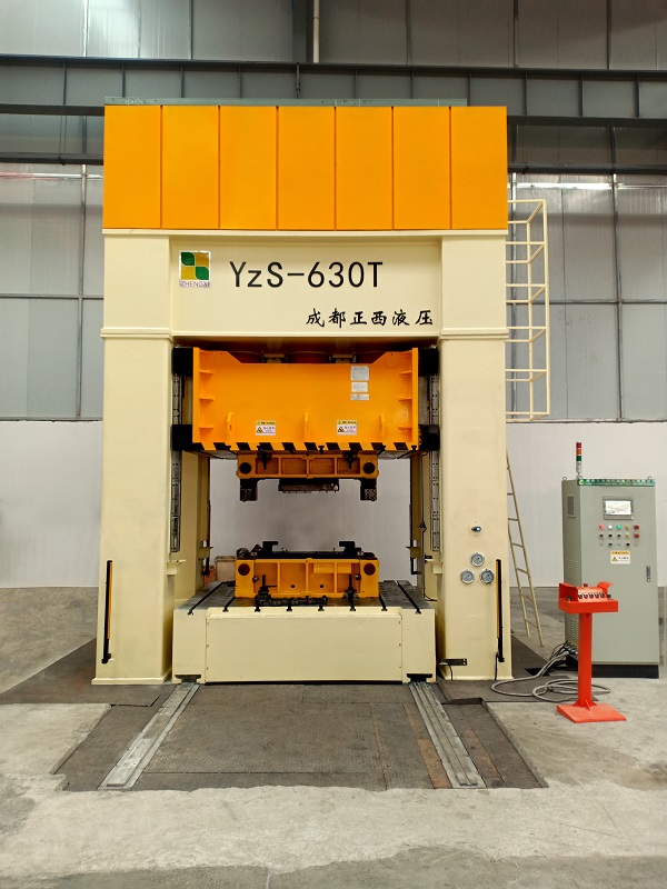 630T deep drawing hydraulic press