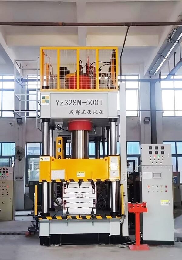 500T four column hydraulic press