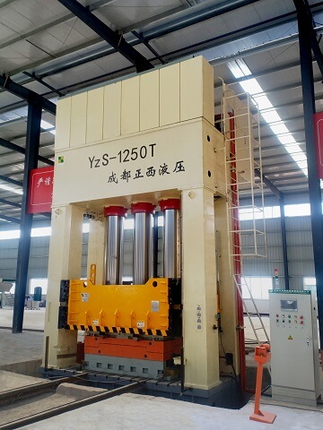 1250T new energy battery shell forming hydraulic press