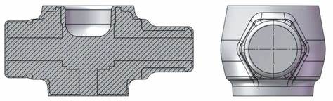 Multi-directional die forging drawing